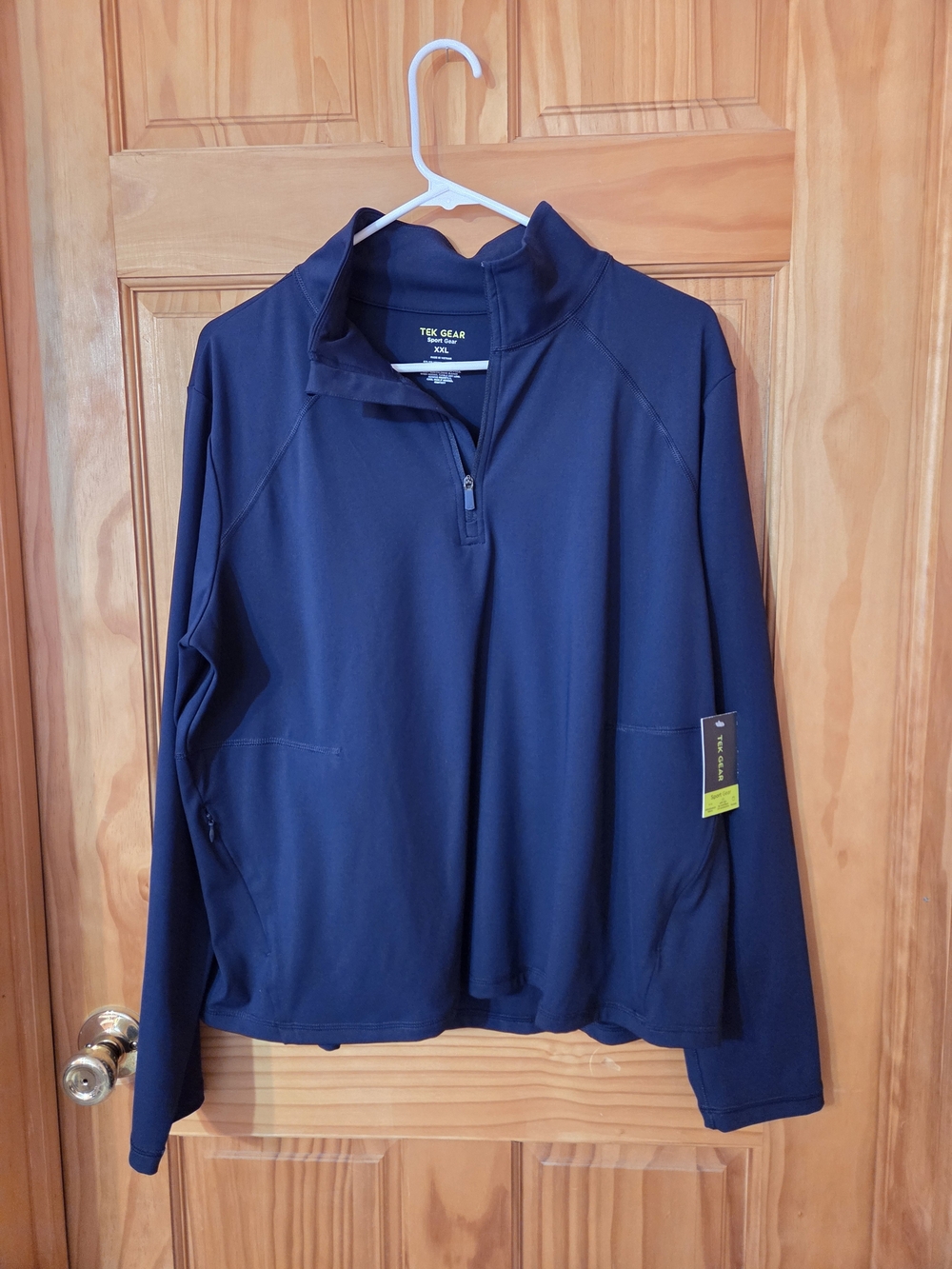 Tek Gear Navy Quarter-Zip Pullover